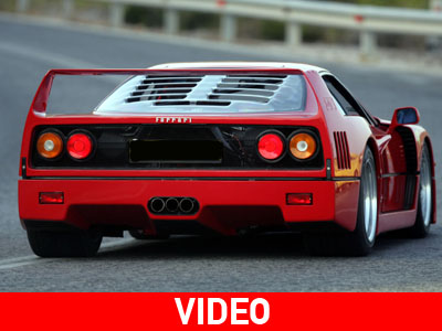 Πώς επισκευάζεται το χρώμα σε μία Ferrari F40 του 1 εκατομμυρίου ευρώ…